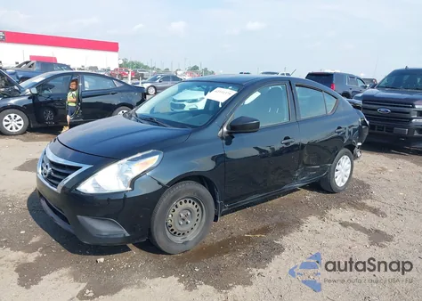 2018 Nissan Versa 1.6 S+ из США, поврежденный, VIN 3N1CN7AP4JL857254
